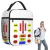Kitt Voice Box Knight Rider Insulated Lunch Bag for Women Children Portable Food Boxes Thermal Lunch Box Tote