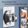 1PC Wall Mount Strong Adhesive Shower Head Holder ABS Waterproof Adjustable Bathroom Shower Bracket Easy Installation Base