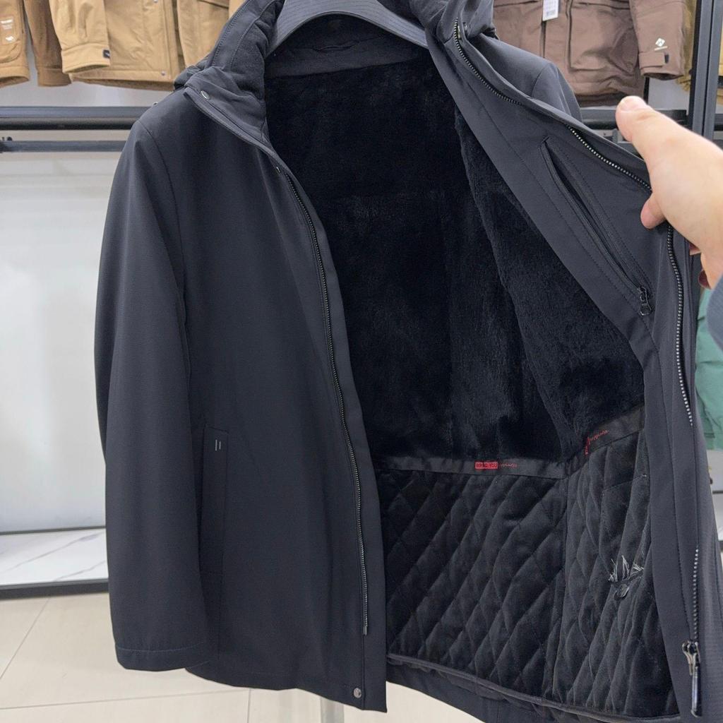 H Family Hooded Jacket: Stylish, Casual, Versatile with Detachable Lining - Model 4Y003A