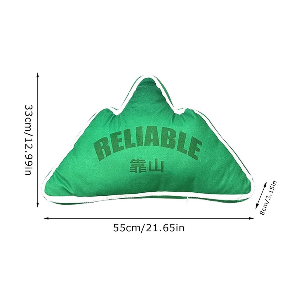 Decorative Throw Pillows Back Support Pillow Mountain Pillow Cushion Toy Creative Mountain Scene Throw Pillow Stylish Back зелёный 1490₽