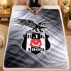 Flanell-DeckeBesiktas Warme Weiche Überwurfdecke für Innenbereich Sofa Bett Wohnzimmer