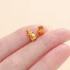5Pcs/Lot 4.5x11mm Necklace Buckle Spiral Twist Lock Ring Connectors Clasps End Cap for DIY Jewelry Making Accessories