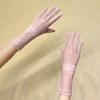 Sunscreen gloves summer thin ice silk UV protection