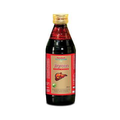 Jigreen Syrup 200 Ml Natural Herbal Formula Supporting Liver Function Digestion Metabolism Wellness Pack of 1