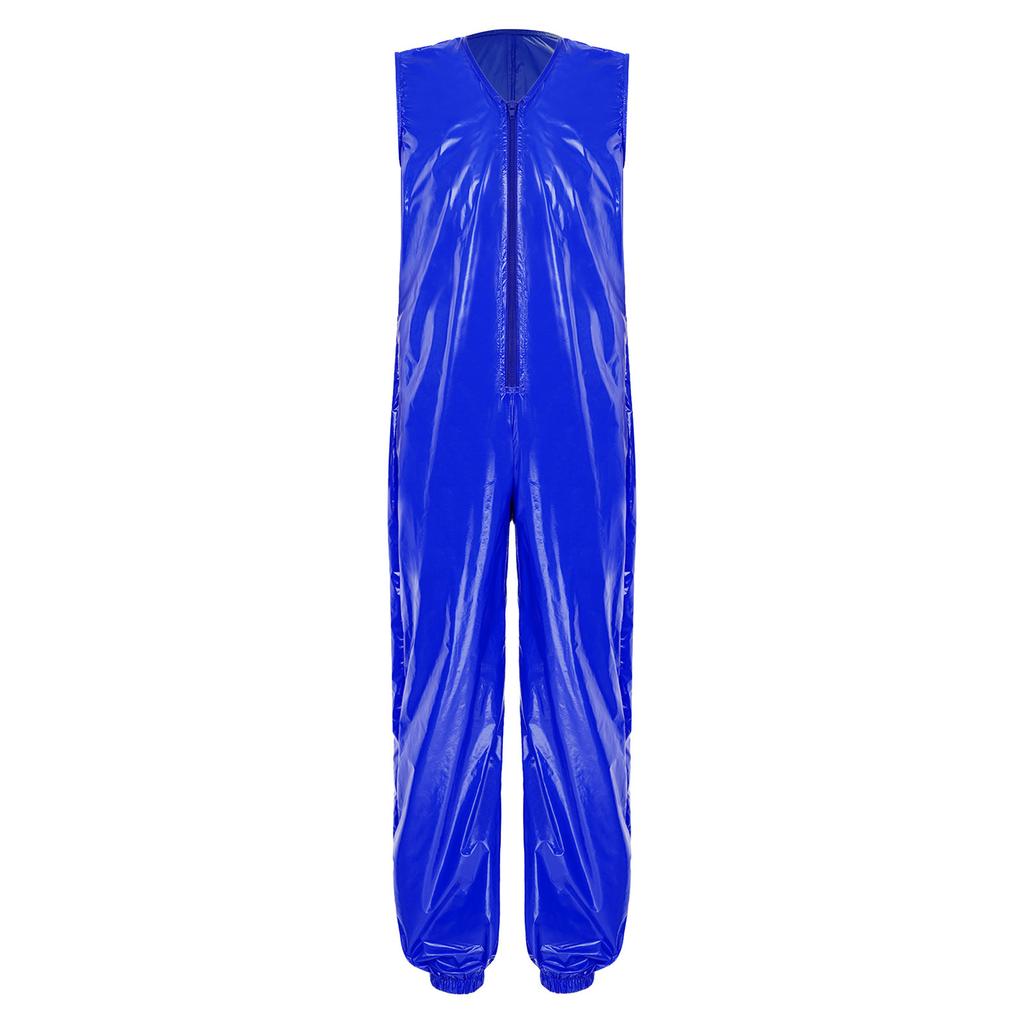 Kinder Jungen Mädchen Adaptiver Overall Wasserabweisende Windelüberzug Body Ärmellos Reißverschluss Elastische Beinöffnung Strampler für Pool Strand Schwimmen