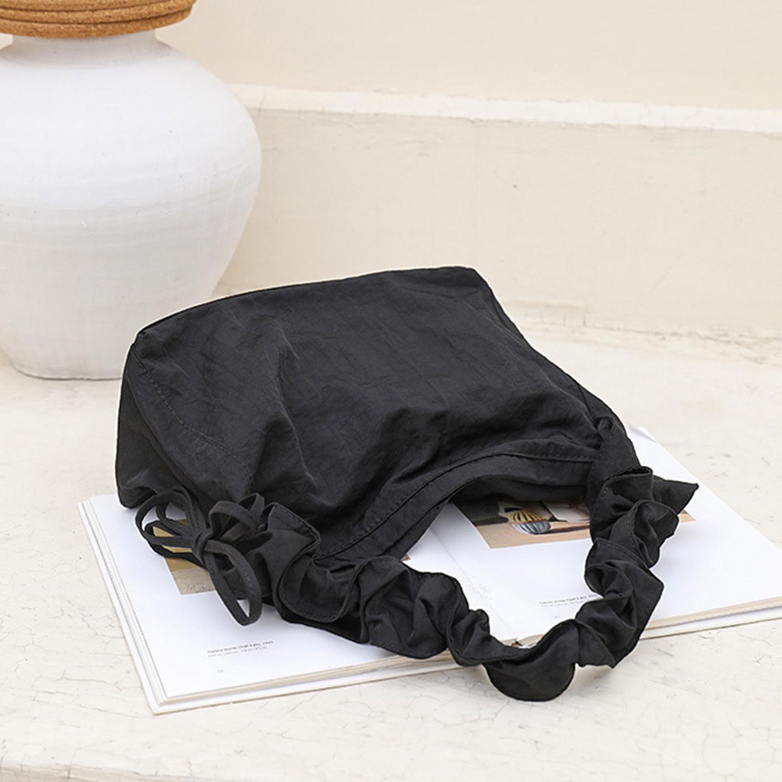 Женская повседневная эстетическая нейлоновая сумка подмышкой — фото 4