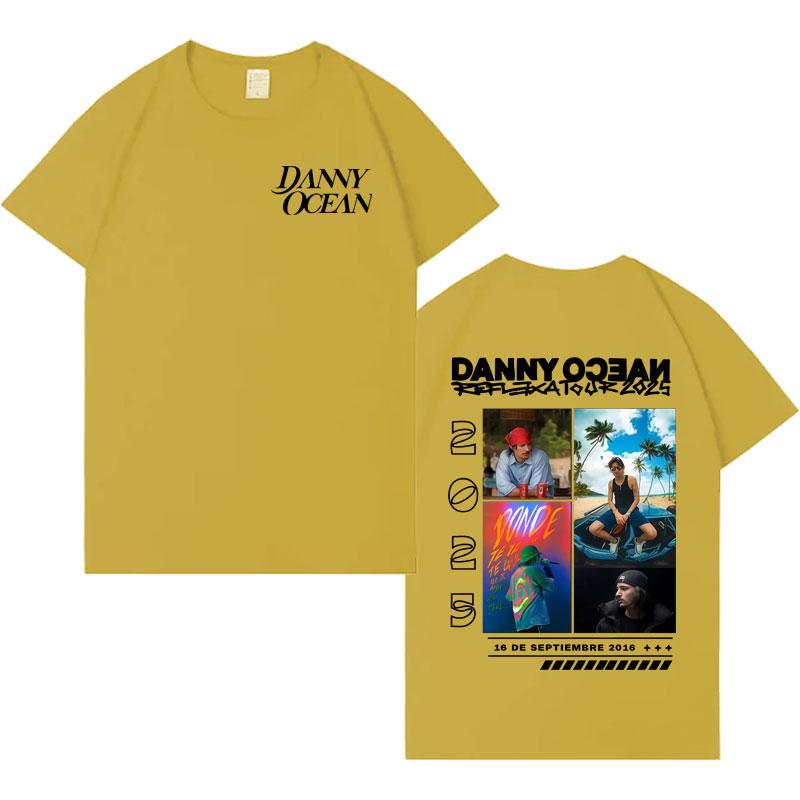 Rapper Danny Ocean Album Merch Tshirt Mens Fashion High Quality Casual Clothes Oversized Aesthetic Cozy Short Sleeve Teenagers