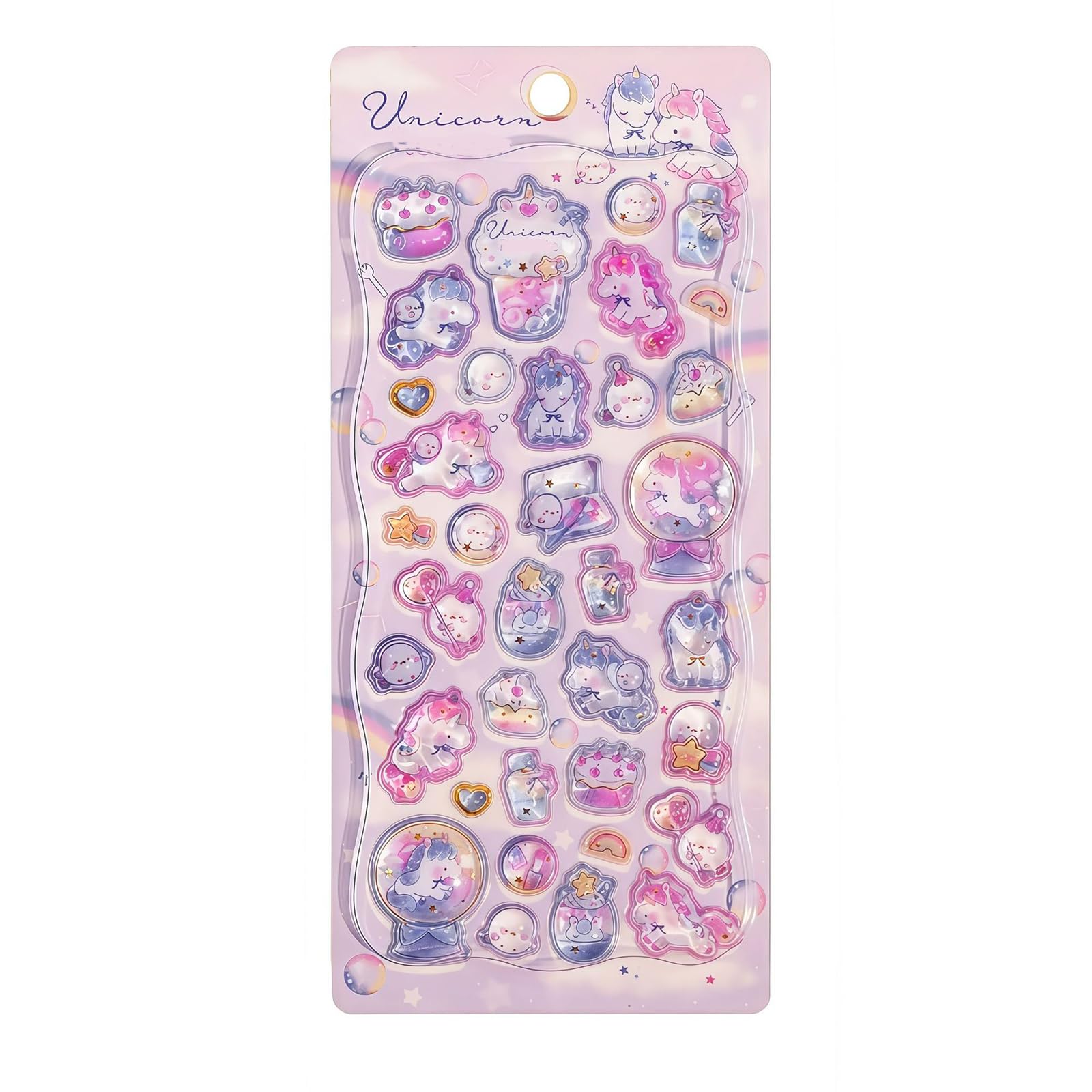 

Chaojibao 3D Stickers Cute Set of 1 Medium Solid Glitter Girl Decor Removable Reward Stickers for Journals and Scrapbooks Craft Supplies