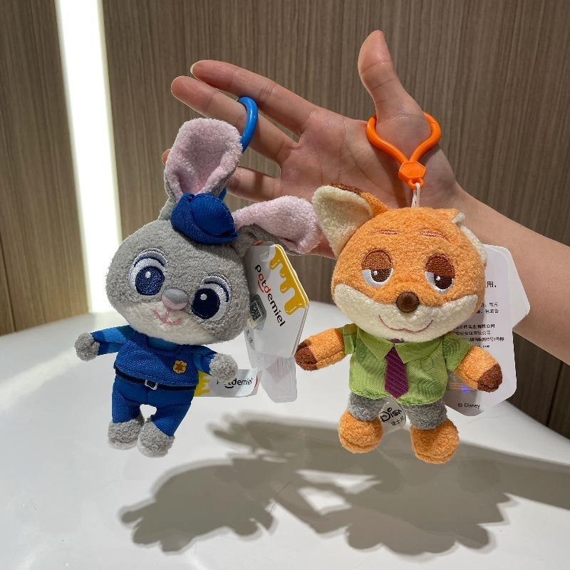 Disney Zootopia Pluszowa Zabawka Judy Nick Lenivec Owca Lampart Finnick Breloczek Lenivec Breloczek Dekoracyjny Prezent Urodzinowy