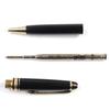 Very Good MONTBLANC Ballpoint pen Meisterstck Classic Logo engraved White Star Twist Used