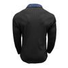 Nuova polo a maniche lunghe da uomo autunnale moda uomo maglietta con risvolto felpa top