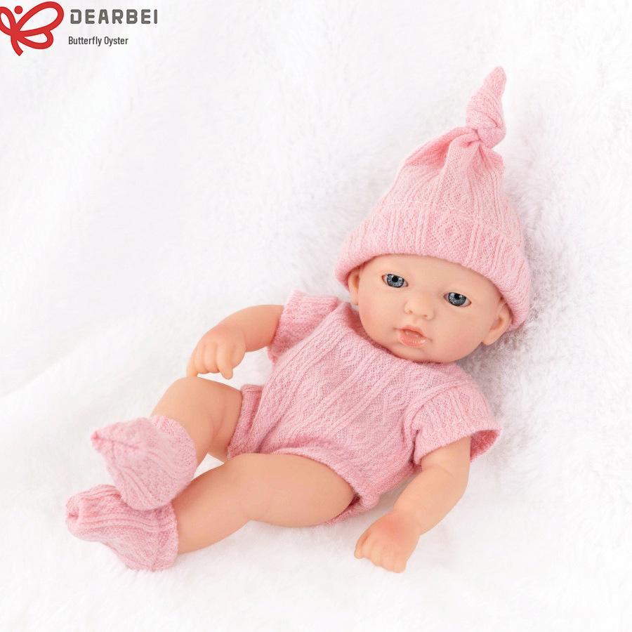 7-inch Soft Vinyl Reborn Baby Doll - Soothing Toy for Children