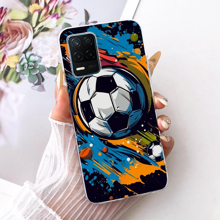 For Realme Narzo 30 5G Case RMX3242 Stylish Butterfly Painted Cover Soft Silicone Case For Realme Narzo 30 Pro Narzo30 5G Fundas