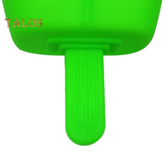 1/2/4/6/8Pcs Popsicle Holder Dual Pole Stand BPA Free Dishwasher Safe Mess-Free Ice Pop Holders for Kids with Built-In Straw Eco-Friendly Reusable