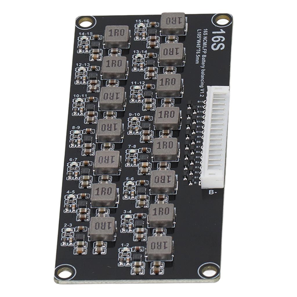 16S Aktiver Batterie-Equalizer mit Verkabelungskabel Induktive Batteriepack-Balancer-Platine 2?4,5 V