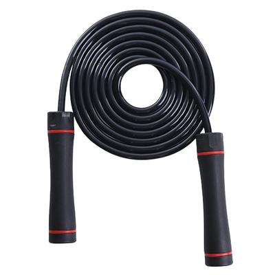 Heavy Skipping Rope for Adults, 1cm Diameter, 3m Adjustable Length, Great for Training, Fat Burning, Boxing, and Dieting