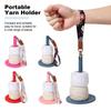 Plastic Wrist Yarn Holders DIY Sewing Wool Ball Winder Crochet Stand Spinner  Thread Spool