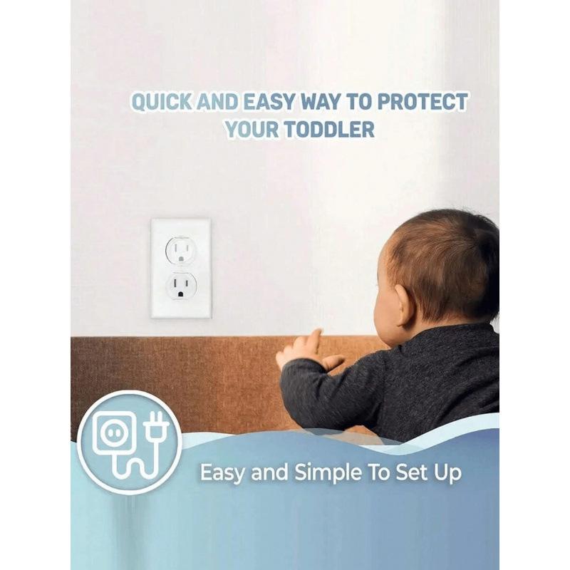 35797 Shock-Proof Socket Cover for Kids - Child Safety Protection
