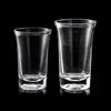 6pc Heavy Base Shot Glasses Whiskey Wine Glasses Clear Shatterproof Drinking Cup