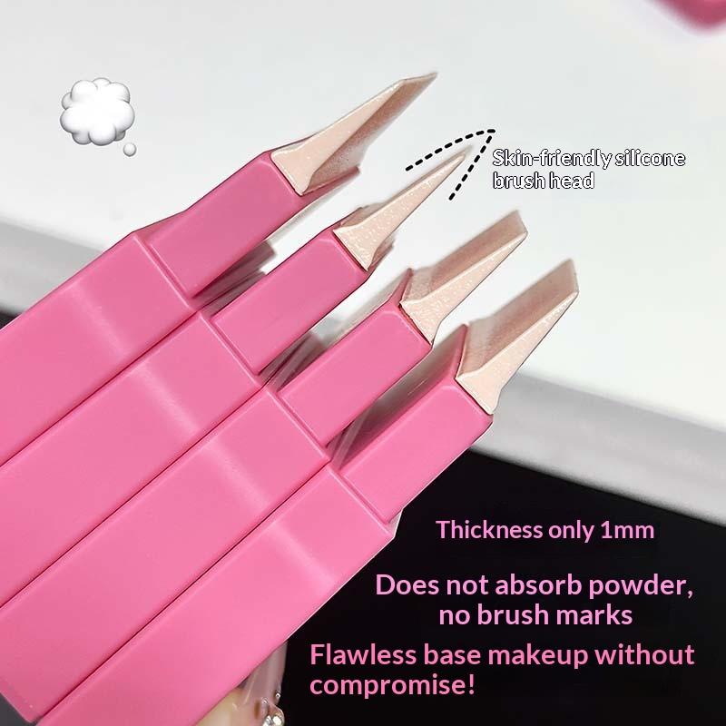 100 Sheets Disposable Makeup Mixing Palette Paper Makeup Mixing Palette Concealer Color Mixing Stripes Foundation Blending Paper