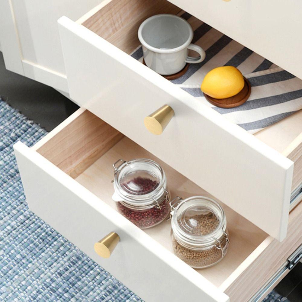 Simple Drawer and Cabinet Brass Handles New Chinese-style All-copper Handles  Cupboard