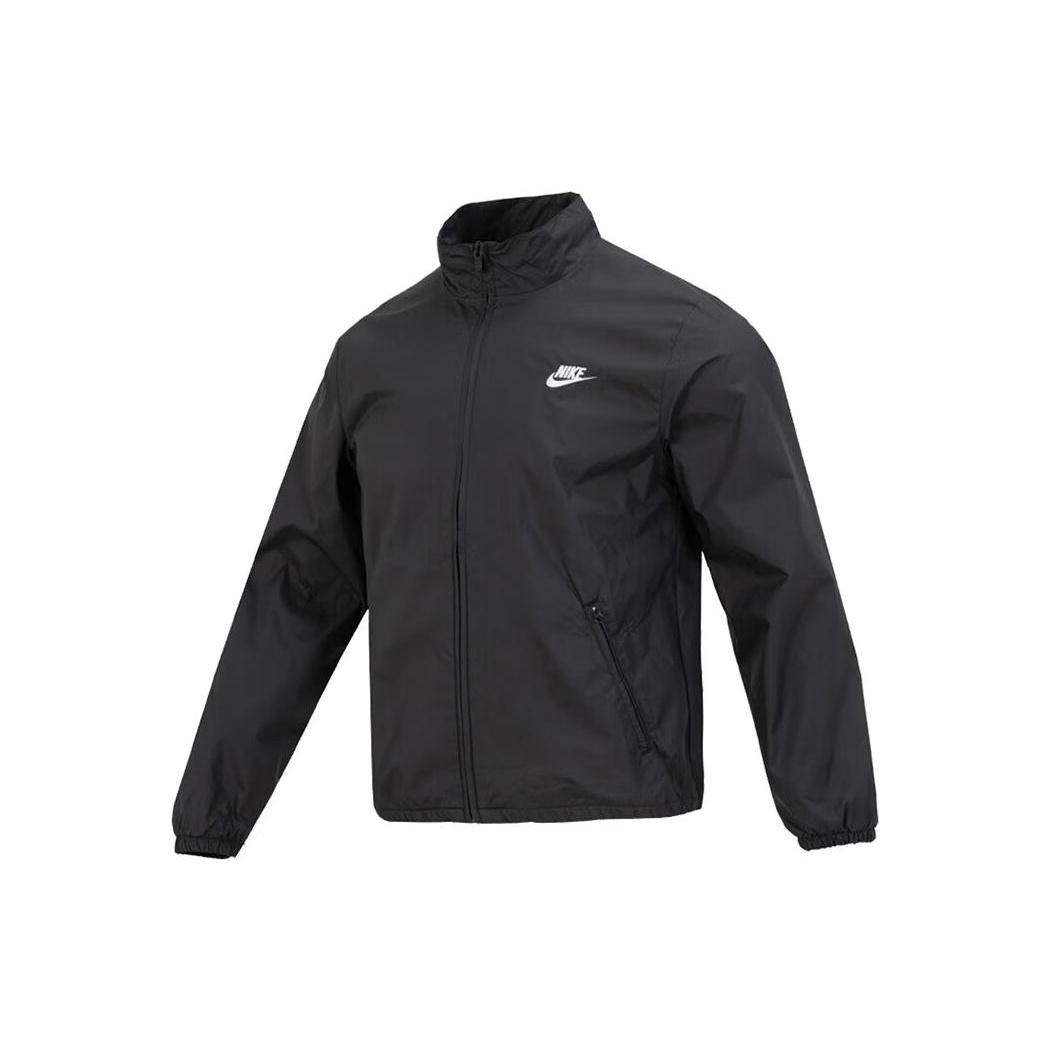 Nike Club+ Full Zip Woven Jacket Black Men s DX0673-010 XXL
