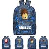 Roblox Pattern Kids School Backpack With Large Capacity And Durable Nylon Material