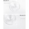 Anti-scald Heart Shaped Glass Cup Double Walled Insulated Glass Coffee Mug Double Wall Glass Clear Unique Insulated with Handle