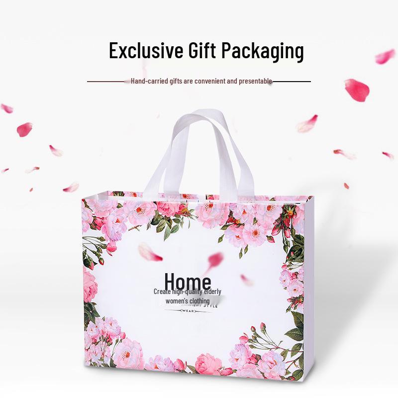 Grandma's Autumn Wool-Blend Coat: Cozy Velvet-Lined Winter Wear for Elderly Ladies