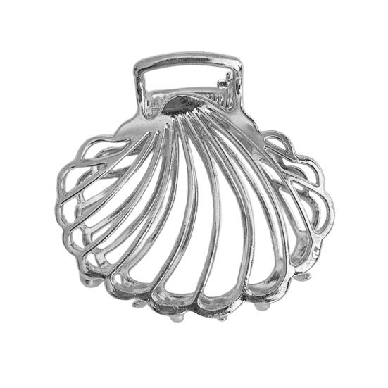 Hair Claw Oceanic Design Back Head Hair Clip with Shells Starfish Conch Pattern Multi-Purpose Hair Accessories