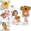 Adorable Pink Koala Sleep Aid Plush Toy With Soothing Music For Babies