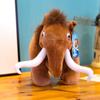 Peluche Cartoni Animati Era Glaciale Mammut Ripieno E Tigre dai Denti a Sciabola Animali Bambole Morbide Decorazione Stanza Regali di Compleanno Compagni di Gioco