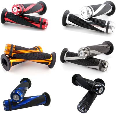 7/8'' 22MM CNC Universal Motorcycle Handlebar Grips Hand Grips For Kawasaki Honda Yamaha Suzuki Benelli Ducati
