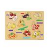 Montessori Wooden Toy Baby Puzzle Educational Toys For Children Game Puzzle Board Jigsaw Child Wooden Puzzles For Kids 2 3 4 Y