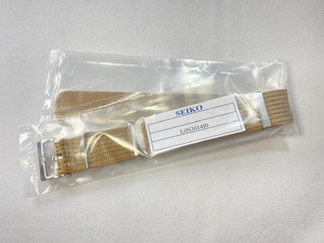L0N3014J0 SEIKO Prospex 20mm Polyester for Band, Cream, SBDC141/ 6R35-00P0