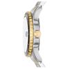 Fossil Relógio de Pulso BLUE DIVE Movimento a Quartzo Pulseira de Aço Inoxidável 42mm Mostrador Preto Relógios Masculinos 100m à Prova d'Água FS6031