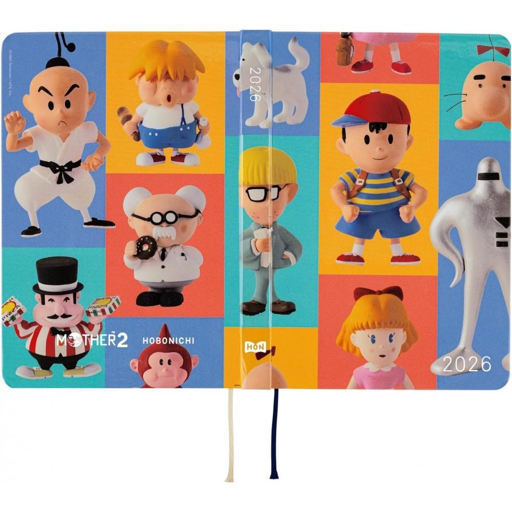 Hobonichi Notebook 2026 Hon Mother  Clay Figure [A6 1 Day  1 Page January  monDay Beginning] A6 Mother Japanese Version