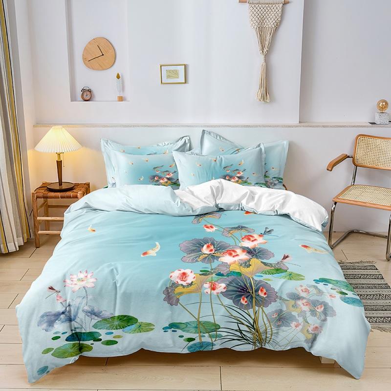Fashion Technology Printing, 3D Digital Printing, Bedding, Duvet Covers, Pillowcases, Three-piece Sets