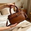 Casual Shoulder Crossbody Bags for Women with Detachable Adjustable Strap Underarm Satchel Handbag PU Leather Lightweight