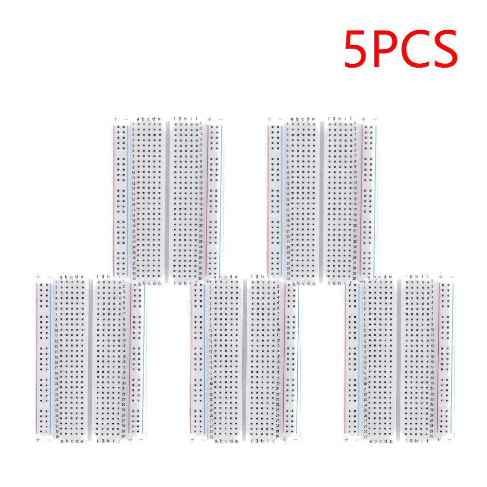 1-30pcs 400 Tie Points Solderless PCB Breadboard Spliceable Mini Universal Test Protoboard PCB Bread Board for Experiment Test R