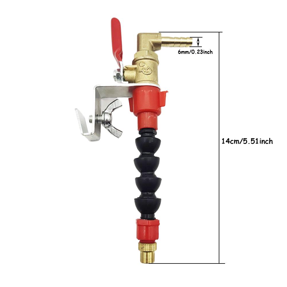 Systemmunstycke Kylvätske imma Dammtät Dammborttagare Vattenspruta För Marmor Tegel Kakel Skärmaskin Vinkelslipmaskin