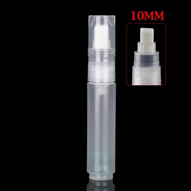 Plastic Empty Pen Rod 0.5/0.7/3/4.5/6.5/8/10/15/30mm Barrels Tube for Graffiti Pen Liquid Chalk Markers Paint Pen Accessories