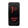 12V 20A Red Led Light Spot Lights Bar Rocker Switch Waterproof Toggle for Car Boat Marine ARB/CARLING/NARVA/4x4 Switch Replace Battery Switches5