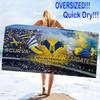 Hellas Verona Fc Print Beach Towel, Large Soft Quick Dry Towel for Beach Camping Swimming
