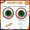 Round Giant Hanging Eyeball Home Decor LED Eyeball Creative Halloween Eyeball  Halloween Party