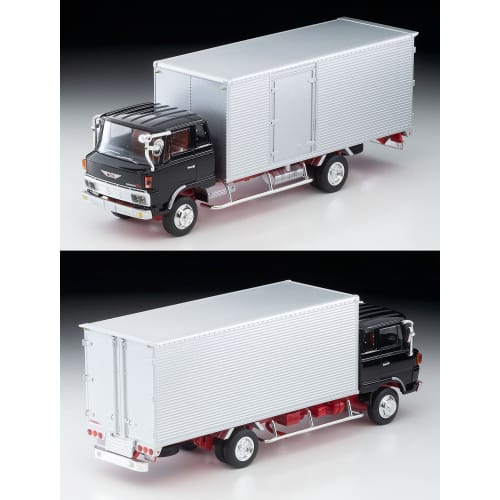 Tomytec Tomica Limited Vintage Neo 1/64 Scale LV-N243b Hino Ranger KL545 Panel Van (Black) - Finished