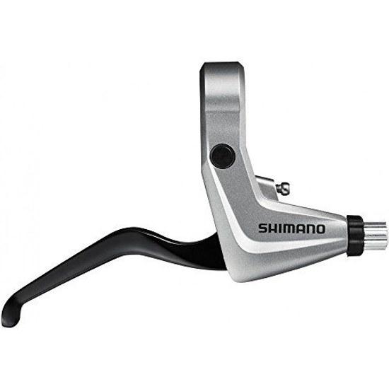 Shimano Brake Lever (Trekking) BL-T4000 Black Silver Left Right Set 2-Finger Alivio
