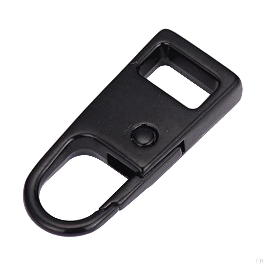 6 Detachable Zip Fixer Replacement Zipper Tags Repair , Universal Puller Set