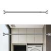 Strong Tension Rod Simple & Practical Curtain Rod Easy to Install Curtain Rod Perfect for Window Bathroom & Closet