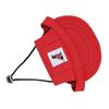 Pet Baseball Hat Adjustable Summer Stylish Dog Outdoor Sunbonnet with 2 Ear Holes for Outdoor Camping Travel Red M